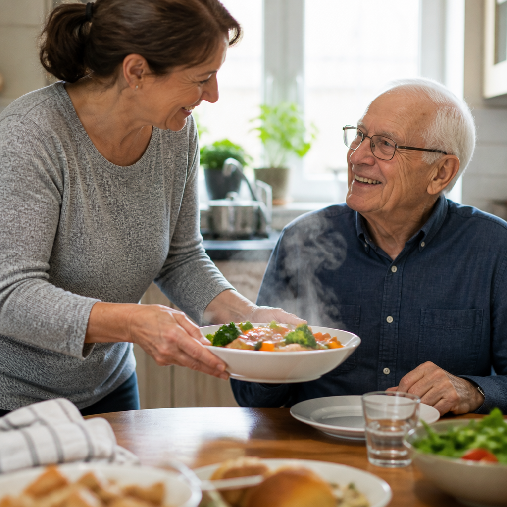 Home cooked meal support